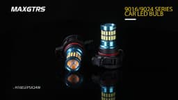 2x 2504 PSX24W 12276 LED 6000K Xenon White Fog Lights DRL Daytime Running Parking Car Bulbs Super Bright Auto Replacement Lamp