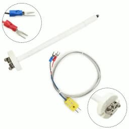 Universal K-Type Thermocouple Block Ceramic Kiln Probe 2372/1300 Degree F/C 11G High Tool Temperature Controller New