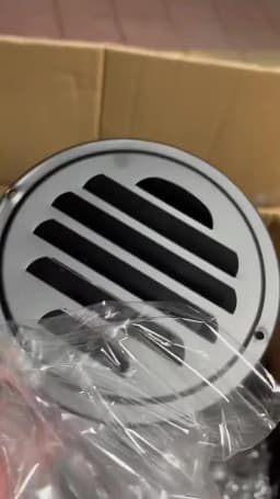 Stainless steel 70-200mm Exterior wall air outlet vent grille round duct cap air ventilation cover hole plug ventilation system