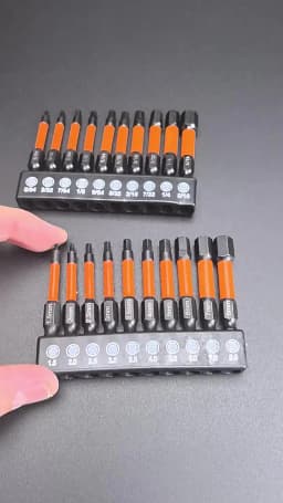 20/10PCS Magnetic Allen Wrench Drill Bit Long Impact Hex Head Screwdriver Bit Set 1/4 Inch Torx Hex-Shank Driver Bits Set