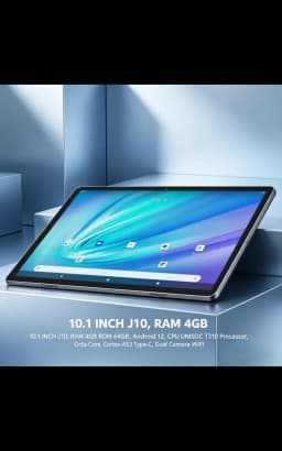 Big Sales 10.1 INCH T10 Type-C J10 Android 12 Tablet PC 4GB RAM 64GB ROM UNISOC T310 CPU Octa-Core 1.4GHz