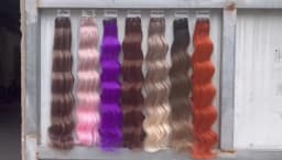 Magicae 30Inch 200g/Pc Chocolate Ombre Brown Orange Blond P27/613 Bio Body Wave Grey High Temperature Synthetic Hair Extension