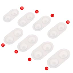 Handmade for Doll Eyes Mold 8 Sizes Resin Pendant Silicone Mold Craft Mold Epoxy Casting Mould for Jewelry