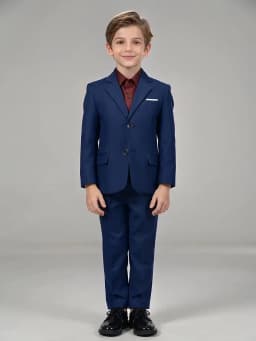Boys' Suit Jacket Formal Single Breasted School Uniforms