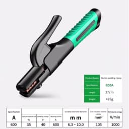 Welding Clamp 300A/600A/800A Electrode Holder Clamp Cable Stick Electrode Holder Welding Plier Clamp