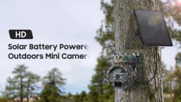 SHIWOJIA 4K 8MP 12X Zoom 4G Solar Security Cameras Wireless Outdoor 360° View Animal Monitoring Camouflage Color Battery PTZ Cam