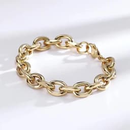 Karen 4mm 5mm 6mm 10mm O-Chain Simple Fashion Men's Stainless Steel Bracelet Custom