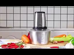 2L 3L 5L Household Stainless Steel Meat Grinder 500W High Power Blender Multifunctional Food Processor Food Chopper Electric