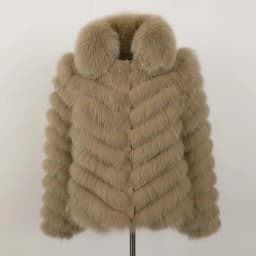 OFTBUY Custom Luxury Long Full Real Fur Coat for Women Streetwear Thick Warm Winter Real Fur Overcoat High-End Custom Outerwear