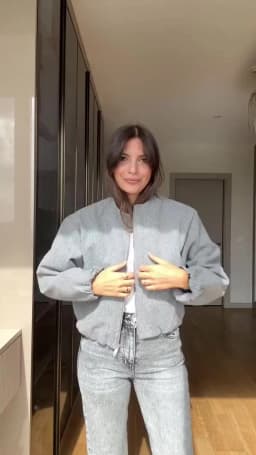 MUJER Red Zipper Bomber Jackets for Women Soft Cropped Jackets Woman 2025 Long Sleeve Woman's Sports Jacket New in Outerwears