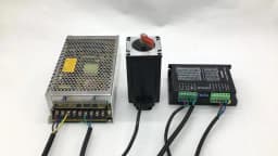 Nema23 Stepper Motor DM556 Driver Kit 3A Motor 1.2Nm 2Nm 3Nm CNC 57 Stepper Motor 56mm/76mm/112mm for CNC Router 3D Printer