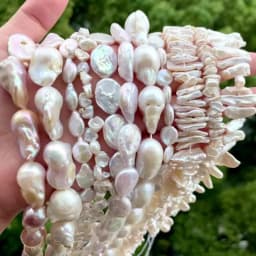 Multiple Irregular Baroque Natural Freshwater Pearl Beads DIY Charms Earrings Crafts For Jewelry Making Beading Accessories