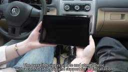 OTTOCAST CarPlay Screen 9.0" INCH 4K Car Touch Screen Wireless Carplay Android Auto Radio DVR GPS Video Built-in Youtube Netflix