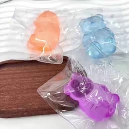 NEEDOH Soft Gummy Bear Fidget Squeeze Toy TPR Sensory Stress Relief Toy Kids Birthday Party Gift