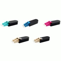 Fiber Loop Back SC/UPC LC/UPC Fiber Optical Loopback Adapter Single Mode SM/MM OM3 OM4 Double SC Optical Fiber Connector