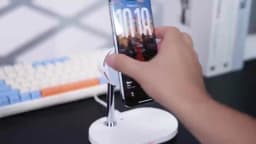 25W MagCold Wireless Charging Stand for iPhone 17 Galaxy S26, Qi2.2 Fast Charger Magnetic Cooling Dock for IWatch/Galaxy Watch 9