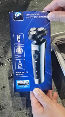 New 9D Man Electric Razor Face Shaver USB Full-body Wash Beard Knife Rechargeable Razor Rechargeable Trimmer