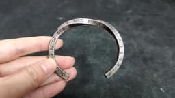 New Vintage 316L Stainless Steel Mobius Bangles For Men Fashion Nordic Vikings Letter Bracelets Party Jewelry Gifts Wholesale