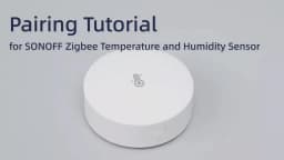 SONOFF SNZB 02P EWeLink Smart Home Gadgets ZigBee Temperature Sensor Humidity Detector Thermometer Alexa Google Assistant Yandex