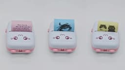 3 Rolls of Mini Printer Paper, Thermal Paper, Printable Stickers for Pocket Thermal Printers
