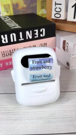 Marklife P50 Thermal Label Printer Mini Bluetooth Self-Adhesive Sticker Printer for School Office Kitchen To Tag Price Machine
