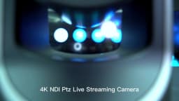 Runpu 4K60FPS NDI Camera POE 12X 20X Zoom AI Tracking PTZ Camera SDI HDMI USB POE IP Conference Camera for Church Live Streaming