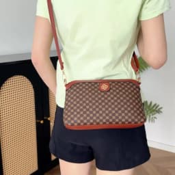 Neutral Style Backpack for Men and Women, Cross-Body Bag, Small-Sized Ethnic Single Shoulder Bag, Color Combination