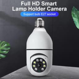 1080P HD E27 Bulb Surveillance Camera Anti-theft Outdoor Indoor Security Monitor Wireless WiFi Camera Night Vision Audio IP Came