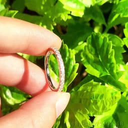 1.8mm Half Eternity and Half Prime Ring Band 925 Silver White D VVS Round Moissanite Diamond Jewelry Gift Dating Party Women