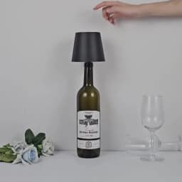 KFV Wireless Table Lamp Wine Bottles LED Bottle Light Outdoor Use Touch Control Desk Light For Restaurants Bars Festival Party