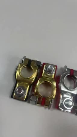 1 Pair 12V 24V Automotive Car Top Post Battery Terminals Wire Cable Clamp Terminal Connectors Car Accessories
