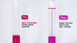 Dental LED High Speed Handpiece T7L Zero Retraction 4 Water Spray Push Button 2/4 Holes Air Turbine Handpiece for Dental Clinic
