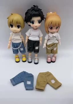 1Pair 1/12 BJD ob11 Doll Sandals For Obitsu11 GSC DOD Body Dolls Socks OB11 Princess Shoes Clothes Accessories Toys
