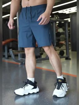 Mens Shorts Light Weight Thin Elasticity Pants Running Squat Fitness Training GYM Quick-drying Drawstring Shorts Sweatpants