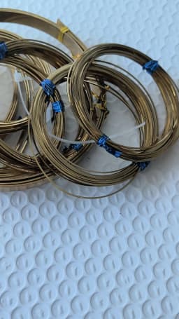 0.25m 1mm 2mm 3mm 4mm 6mm 10mm Thick 1mm Half Hard Solid Raw Brass Wrapping Wire Flat Wire Strip Jewelry Making DIY Accessories