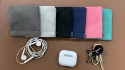 Earphones Storage Bag USB Data Cable Organizer Headphone Accessories memory Card Pouch Mini Purse Coin Key Bag