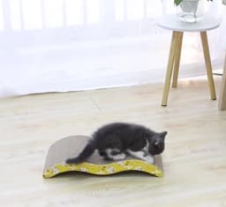 Cat Toys cat scraper sharpening claw cardboard corrugated board scratch-resistant cat scratch board Cat toy sofa cushion bed