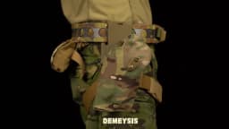 Tactical Pistol Holster for P320 Compatible X300 Flashlight Right Hand Hunting Shooting Drop Leg Holsters with Thigh Strap