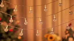 USB/Battery Powered String Lights 10/20/40/80 LEDs Crystal Globe Balls Waterproof Fairy Garland For Outdoor Garden Xmas Wedding