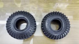 RED SPIDER 4Pcs 1.9 Inch RC Crawler Tires Soft Rubber Off‑Road Tyres Replacement for 1/10 RC Rock Crawler Axial SCX10 TRX4 D90 RC Car Upgrade Parts
