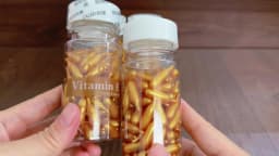Vitamin E Serum Capsules, Single-Use Essence Capsules, Hydrating and Moisturizing Facial Skin 90 Capsules/Bottle - 1 Bottle
