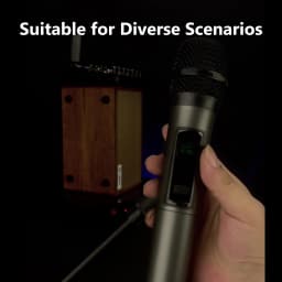 LMBGM W6 Professional Wireless Microphone with Rechargeable Battery, Ideal for KTV and Home Karaoke