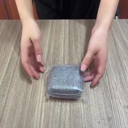 Mini Square EVA Earphone Protective Box Waterproof Digital Charger Headphone Storage Bag USB Data Cable Organizer Carrying Pouch