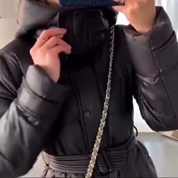 Winter High Quality Long Hooded Down Jacket Women White Duck Down Lace Up Outwears Female Warm Parker Knee Length Down Jacket