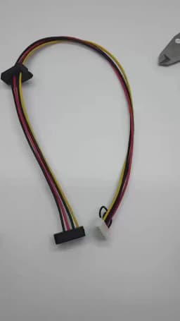 AXC 6Pin To 2-Port HDD SDD SATA Power Socket Cable for Acer Computer Motherboard Nitro N50-610 Veriton D730 D10 B350 D630 D830