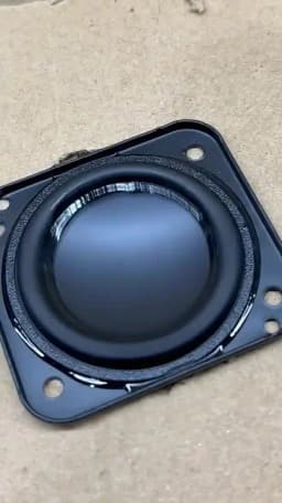 Ghxamp for JBL go 3 Bluetooth Speaker 1.75 inch full frequency speaker Waterproof Cone 47*43mm 4ohm