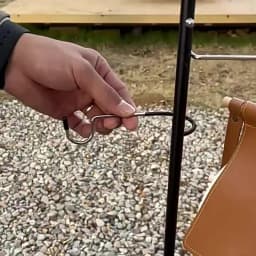 Stainless Steel Portable Light Stand Holder Hooks for Tent Pole Lamp Hanger Hunting Fishing Lantern Outdoor Camping Tools