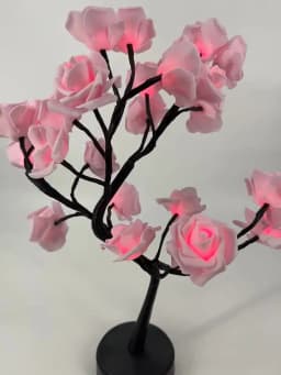 LED Table Lamp Rose Flower Tree USB Night Lights Home Decoration LED Table Lights Parties Xmas Christmas Wedding Bedroom Decor