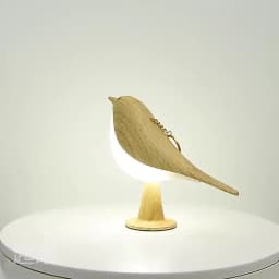 Nordic Modern Magpie Led Desk Light Bedroom Study Bedside Lamp Living Room Decorate Touch Bird Floor Lamps Car Aromatherapy Lamp