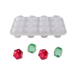 DIY Resin Bead Molds for Jewelry Silicone Molds with Hole Cabochon Gem Jewelry Making Epoxy Resin Molds for Earrings Pendant